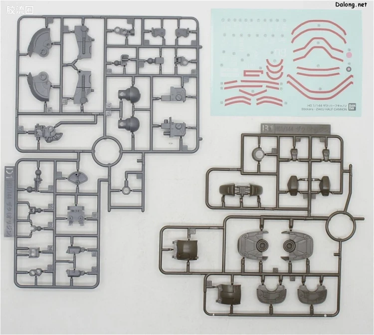 HG 高达The Origin 普通版 MS-06CK 扎古半加农型 - 图片